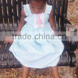 2017 New Arrival High Quality Children Clothing Manufacturers for One Piece Girls Party Dresses thumbnail-2