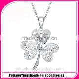 Wholesale 925 Silver Clover Necklace thumbnail-1