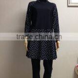 Woman Colorful Muslim Islamic Hijab Swimwear thumbnail-4