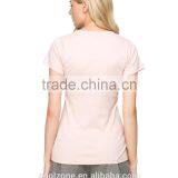 100% Organic Cotton Short Sleeves Custom T-shirt Wholesale Blank t Shirt thumbnail-4