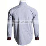 BSCI/SA8000 Executive Solid Latest Shirt Designs for Men Casual Shirt Men's Dress Shirt thumbnail-5