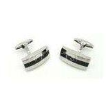Stainless Steel Anniversary Shirt Cufflinks Custom Logo for Blouse thumbnail-1