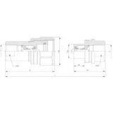 ZJ-LA Carbon Steel Ultra-High Pressure Interchange Hydraulic Couplings thumbnail-2