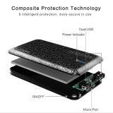 Power Bank for Xiaomi Mi,USAMS Mosaic Ultra Slim 10000mAh Powerbank for IPhone 4 5 6 7 SE Samsung thumbnail-2
