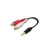 3.5MM-2RCA Cable,Stereo Cable