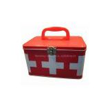 tin Medicine storage box,tin Medicine box,Medicine tin case,tin first aid box,tin first aid case