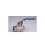 2pc DIN3202-M3 ball valve