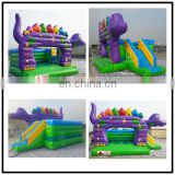 Attactive inflatable bouncer castle combo with slide ,high quality inflatable bouncer, slide castle combo for child
