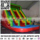 2016 New Inflatable Bounce With Three Dry Slide for Kids