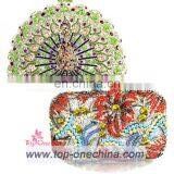 Crystal Rhinestone Handbag Evening Clutch Bag Handmade Women Bag Set thumbnail-1