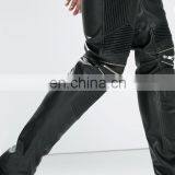 Moter Biker Leather Pants - Men Leather Pants - Sheep Leather Pants - pu Women Leather Pants -ladies Pu Leather Pants thumbnail-4