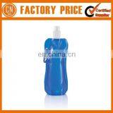 2017 Given Away Lable Printed Collapsible Water Bottle With Carabiner thumbnail-2