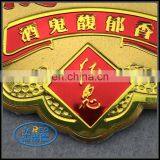 Custom Engraved Metal Craft Aluminum Wine Bottle Label thumbnail-2