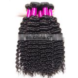 Brazilian remy human hair kinky curly weave 100% virgin remy hair