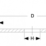 1A1, 1A8, 1A8S, 1E8, 1A1R Diamond Dicing Blade thumbnail-3