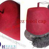 Fez Wool Cap / Turkish Fez Wool Cap / Morocco Cap / Muslim Wool Cap / Fez Cap / Wool Cap