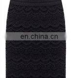 Ladies Lace Latest Pencil A- Line Skirt for Women Spring Summer 2020 thumbnail-5