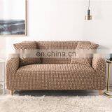 Wholesale New Design Household Decoration Protect Elastic Counch Cover Stretch Seersucker Material Universal Sofa Cover thumbnail-3