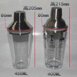 Wholesale Classic Barware Modern Glass Recipe Cocktail Boston Shaker Wine Stainless Steel Bartender thumbnail-3