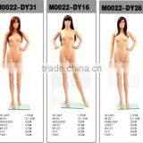 Wholesale Cheap Female Mannequin Full Body Plastic Women Mannequin M0022-DY17 thumbnail-2