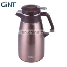 GiNT 1.3L High Quality Stainless Steel Outer Glass Inner Coffee Pots Portable Vacuum Flask
