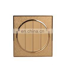 86 Style Classical Wall Turn on Button Light Switch,Traditional Interrupter, 4 Gang 2 Way,AC 220V-250V