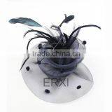 New British Style Feather Fascinator For Party Girls Hair Ornament Wholesale Quality Choice thumbnail-2