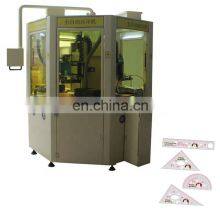 Auto Screen Printer For Plastic Ruler Sets 2colors Printing Machine