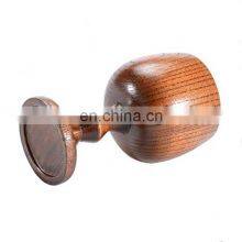 Eco-Friendly Wood Wine Goblet Glasses thumbnail-2