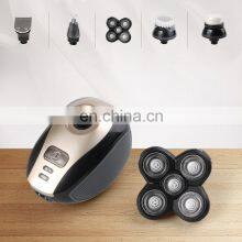 Factory Supply Men Care USB Electric Portable Waterproof Rotary Shaving Machine Electric Shaver thumbnail-5