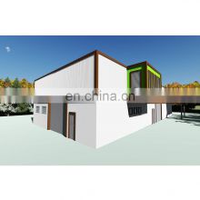 Fast assembly sheet metal building pre-engineered steel structure low cost prefabricated workshop for sale