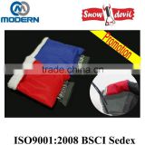 Plastic car ice scraper with glove for promotion