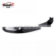 RD For BMW 5-series Sports Modified MP Sub Black Front Lip F10f18 Modified Bright Black Front Dumb Black Carbon Fiber Front Lip thumbnail-3