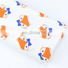 Cartoon Fox Fabric Kindergarten Baby Cotton Three-piece Fabric Korean Print Children's Arrow Cotton Twill Fabric thumbnail-2
