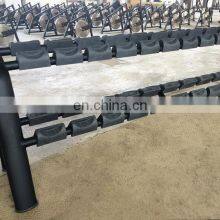 ASJ-A038 Gym Equipment Gym Use Fitness Accessories Dumbbell 2 Layer Storage Rack