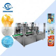 Manufacturing And Printing Packaging Plantain Sachet Powder Package Plastic Doypack Bag Packing Machine