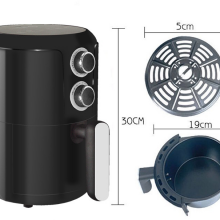 Domestic air fryer smokeless oil multifunctional electric fryer