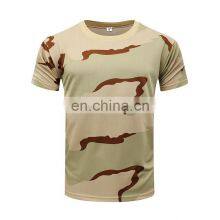 Newest Summer Custom Quick Dry Cool Fit Contrast Design Men Muscle Workout t Shirts for Gym Short thumbnail-3