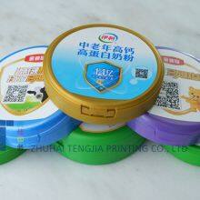 Glossy Round In Mould Labels For Durable Surface Finish And Unique Shape