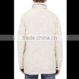 Wholesale Windbreaker White Jackets With Practical Pockets thumbnail-2