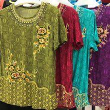 Wholesale of Women's Clothing for Middle - Aged and Elderly People. Cheap Women's Tops. Supply of Mom's t - Shirts. Low - Price Wholesale of Women's Clothing thumbnail-1