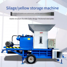 Vertical Hydraulic Feed Baler, Sawdust Compression and Straw Briquetting Machine, Horizontal Square Baler thumbnail-1