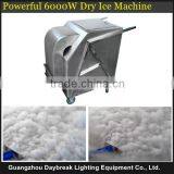Powerful 6000w Dry Ice Machine Manual Control for Stage Special Effect Indoor and Outdoor