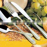 Wedding Favors Stainless Steel Cutlery Golden Plated Flatware Kitchen Cutlery Set thumbnail-1