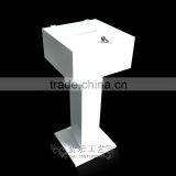 Wholesale Acrylic Standing Donation Box Clear Cardboard Donation Box thumbnail-2