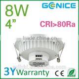 AC100-240V Lifud Isolated Driver Led Downlight 4'' 8w thumbnail-4