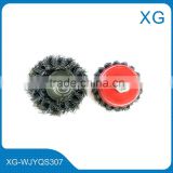M14x2 Twist knot Stainless steel wire cup brush