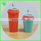 BPA FREE Double Wall Coffee Plastic Tumbler
