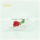 Wrought Iron Wire Storage Basket Fruit Basket Stand as Promotion Gifts thumbnail-4
