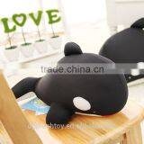 Black Wholesale Dolphin Plush Stuffed Sea Animal Toys for Kids thumbnail-2
